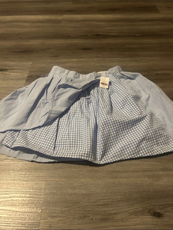 Dresses & Skirts - Light Blue Gingham A-Line Women’s Skirt - Unbranded